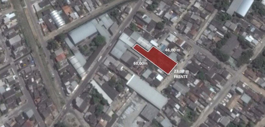 ALUGUEL – Terreno com 1.413,00 m² em Belford Roxo