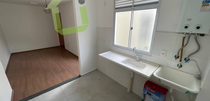 ALUGUEL – Apartamento 2 Quartos no Cond. Brisas do Outeiro